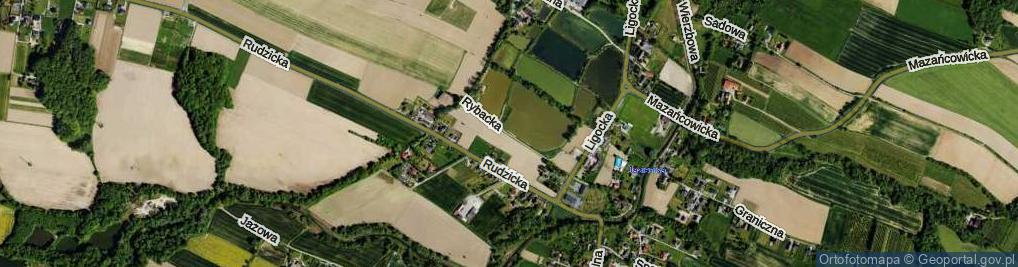 Zdjęcie satelitarne Rybacka ul.